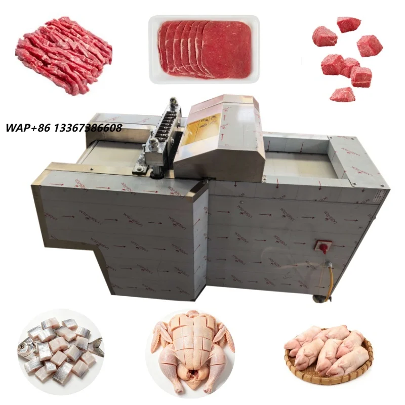 Durable	Frozen Meat Cutter	Multifunctional Easy Operation Automatic        Meat Dicing Machine Small	Lamb Meat Slicer