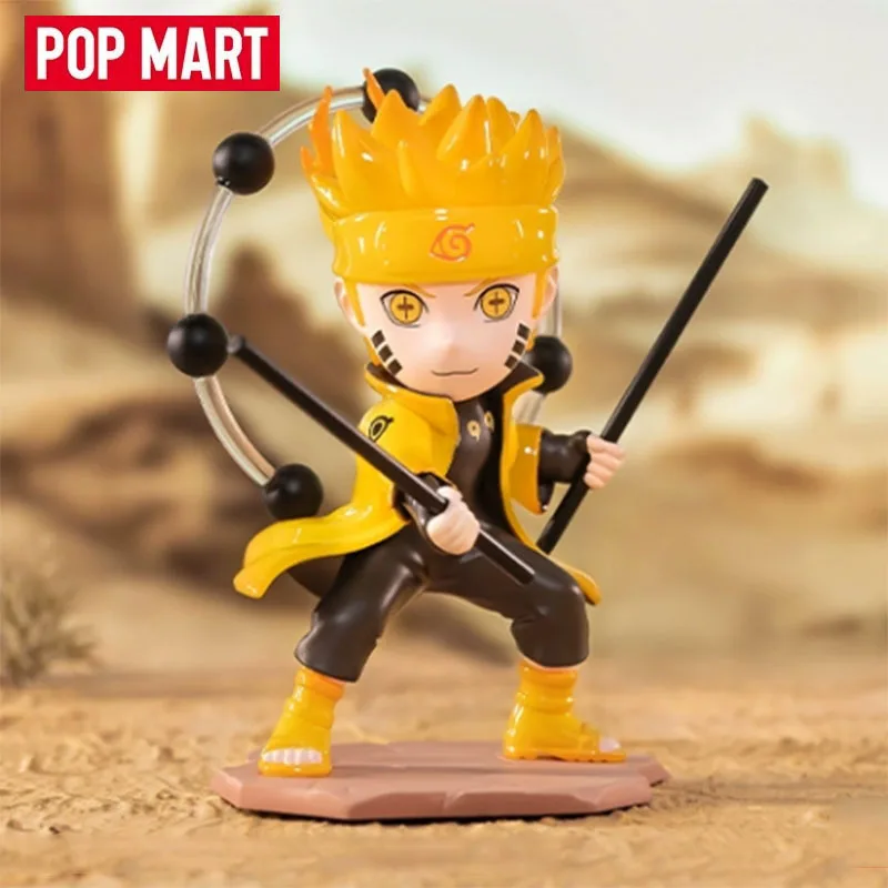 Pop Mart Anime Ninja World War Series Blind Box Guess Bag Mystery Box Toys Doll Cute Anime Figure Desktop Ornaments Collection