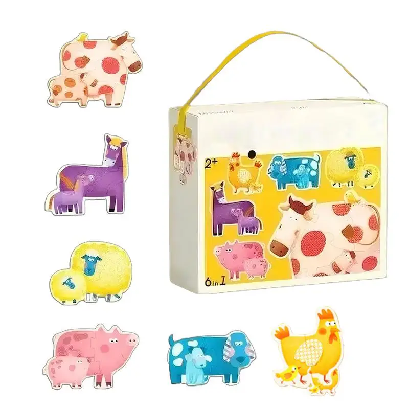 

Educational Puzzle Game Educational Classic Jigsaw Toy For Kids Early Educational Recognition Toys For Home Schools And Daycare