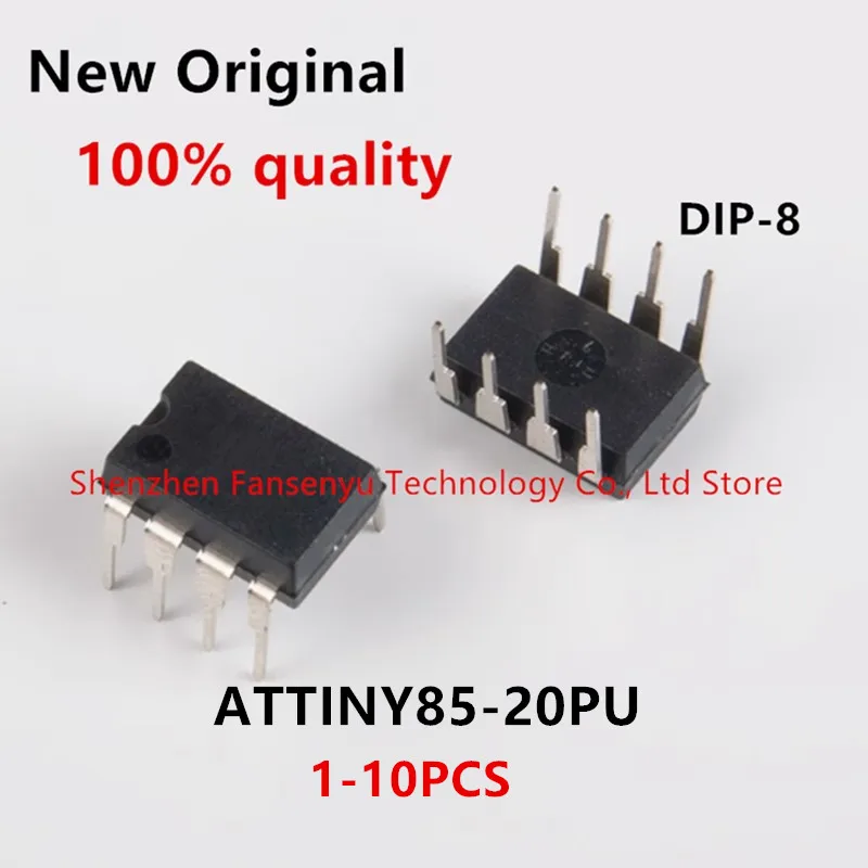 

(10piece)100% New ATTINY85-20PU ATTINY85 20PU DIP-8 Chipset