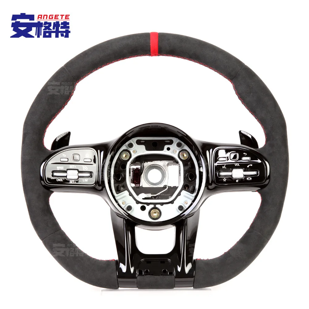 

The list price is oneApplicable to:Suitable for BENZ Benz AMG car direction modified alcantara full leather matte steering wheel