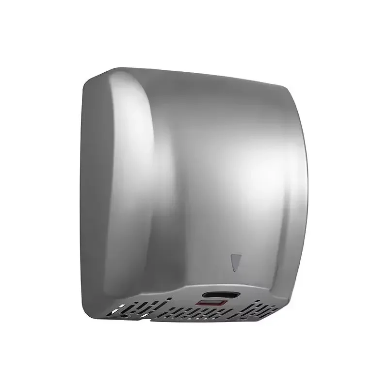 Compact Design Automatic Sensor Brushed Finish 220V 1800W Stainless Steel Public Toilet Hand Dryer