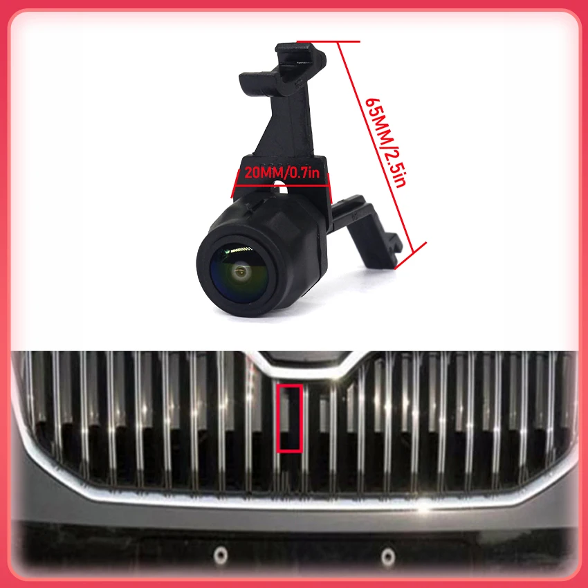 HD Car Front View LOGO Parking Camera AHD 1080P Night Vision For Skoda Octavia Scout 3 Mk3 5E 2013 2014 2015 2016 -2018