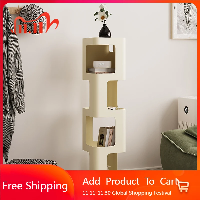 

Repisas Storage Display Stand Bedroom Wall Corner Book Shelves Flower Plant Magazine Earring Jewelry Repisa Room Decoration