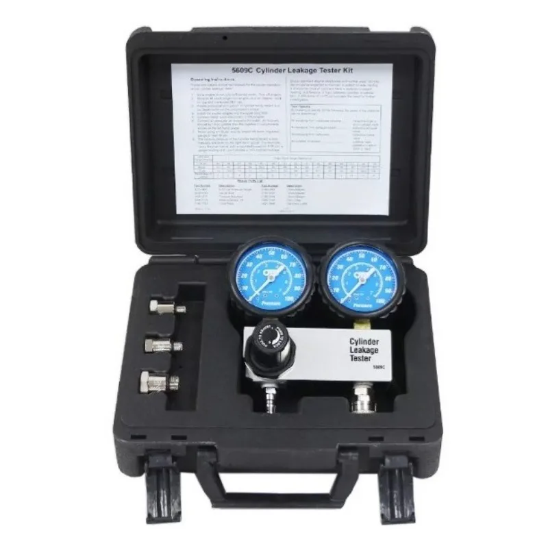 Cylinder Leak‑Down Tester Kit Compatible With OTC5609 Engine Cylinder Pressure Leakage Diagnostic Repair Tool