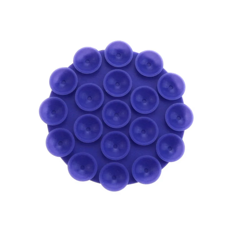 Circular Silicone Single-sided Suction Cup Bluetooth Speaker Car Phone Holder Back Rubber Fixing Clip Silicone Suction Cups