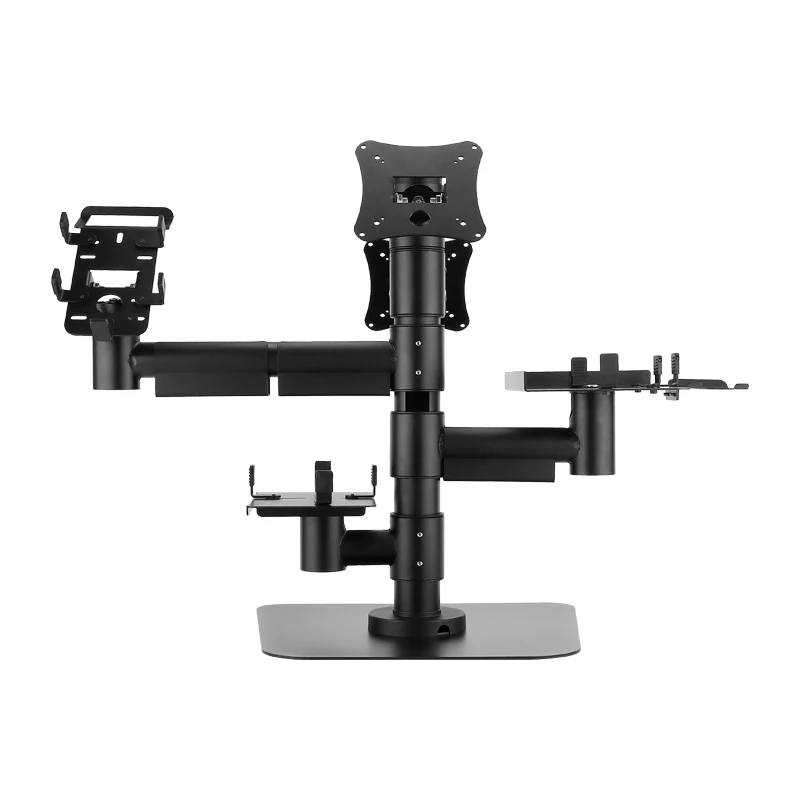 Detachable metal stand desktop multi-function screen stand