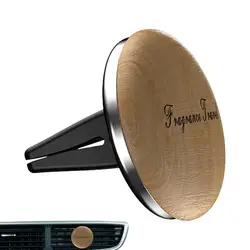 Car Vent Air Freshener Car Scent Diffuser Wood Car Diffuser Vent Clips For Aromatherapy Tablets Refill Tablets For Car Bathroom
