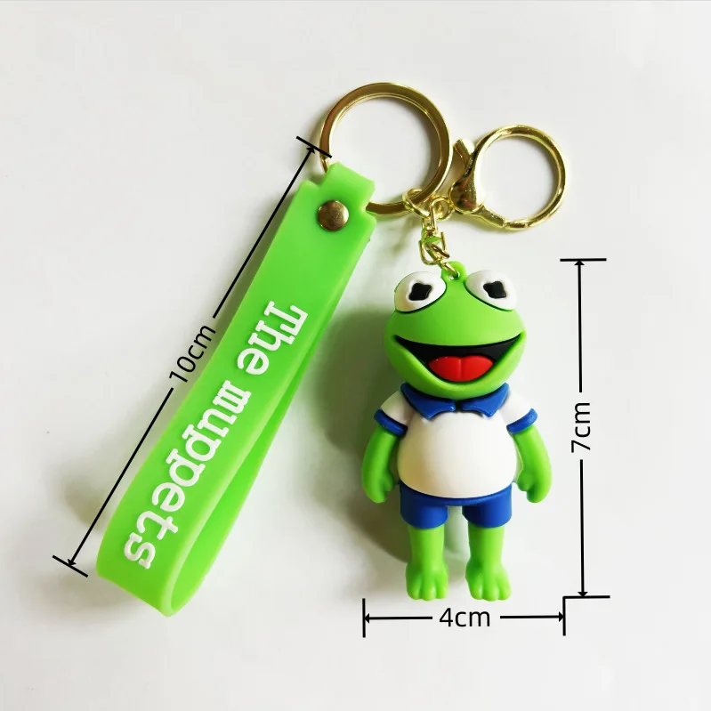 Creative cartoon Muppets Pinocchio keychain couple gift cute schoolbag car pendant bag charm