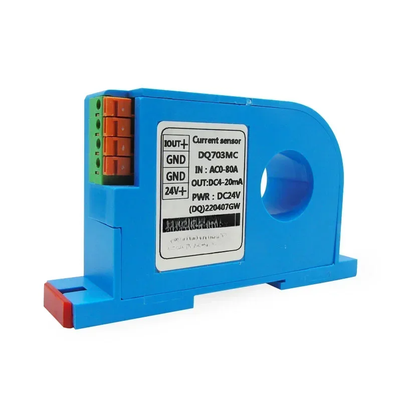 DQ703MC 0-200A AC / DC Modbus RS485 Protocol Output 0-5/10V DC Hall Current Sensor Hot sales