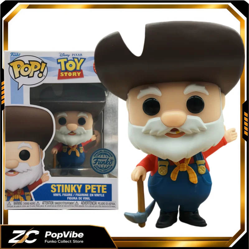 Official Funko Pop Disney Pixar Toy Story Stinky Pete Exclusive Vinyl Figure Collectible Desktop Ornament Home Decor Fans Gift - view 3