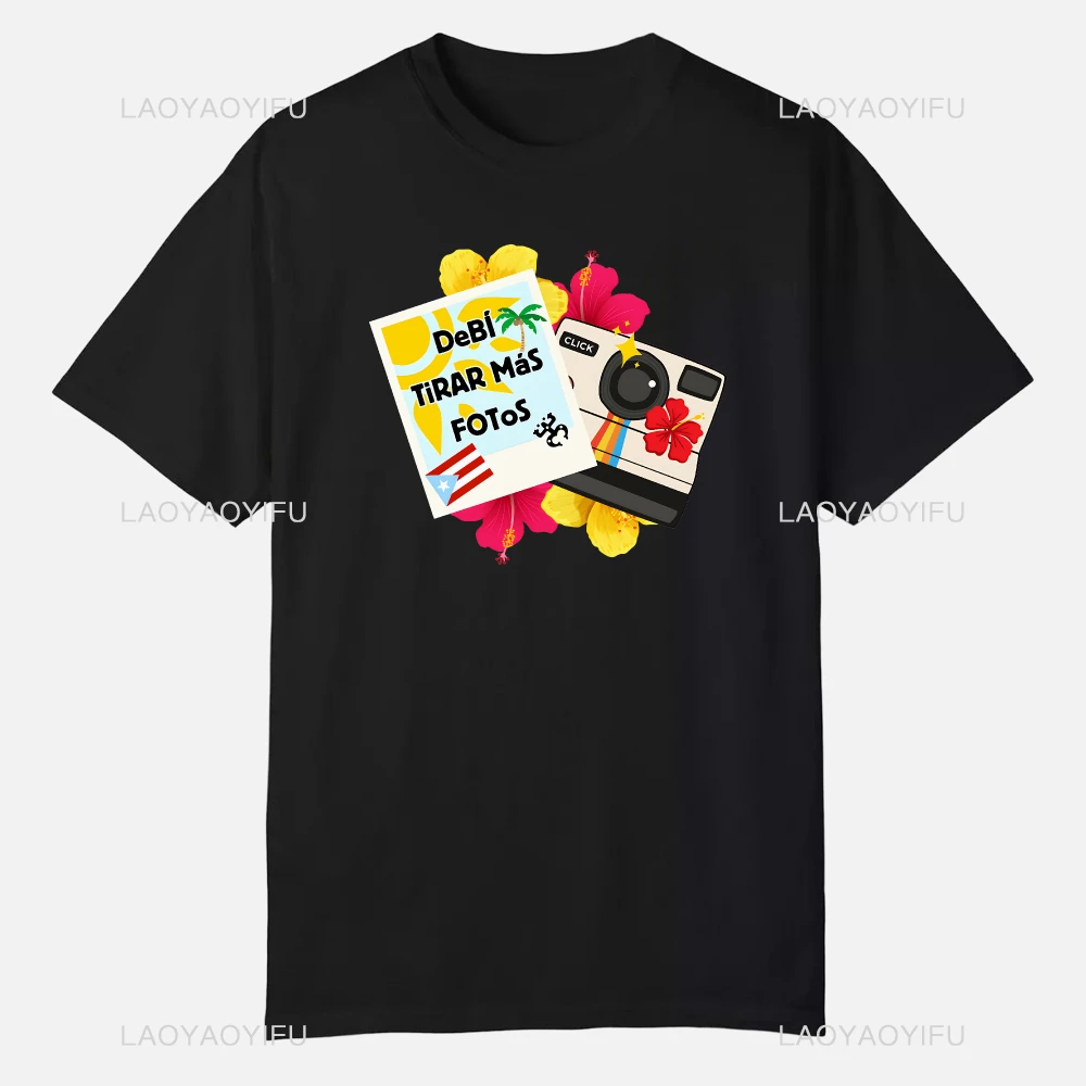 ملابس مضحكة ملابس الشارع الشهير المطبوعة القطن تي شيرت الملابس DTMF Debí Tirar Mais Fotos سيئة الأرنب القمم الرجال قصيرة الأكمام الجرافيك تيز