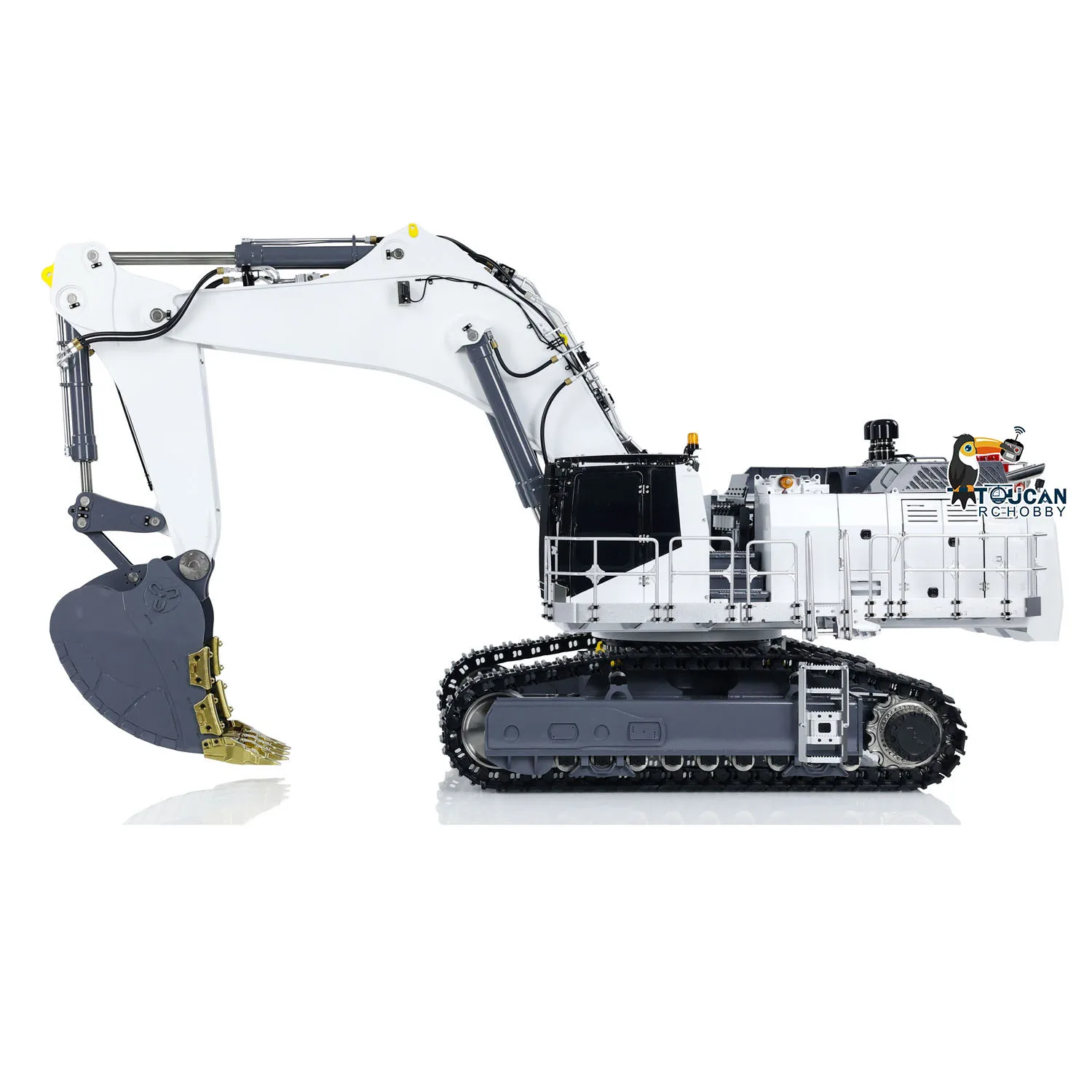 LESU Upgrade AOUE 9150 Heavy Duty Machine RTR 1/14 Scale RC Hydraulic Excavator Radio Control Digger W/ Sound Smoke Unit Light