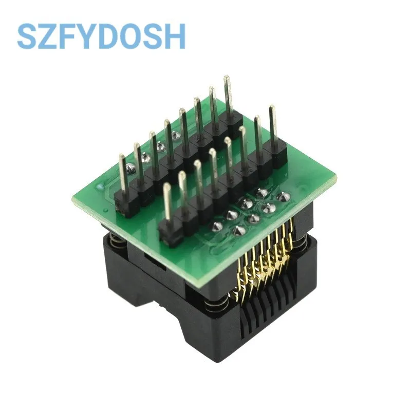 Top Quality Chip programmer SOP16-1.27 adapter socket to DIP16 ots16-1.27-03