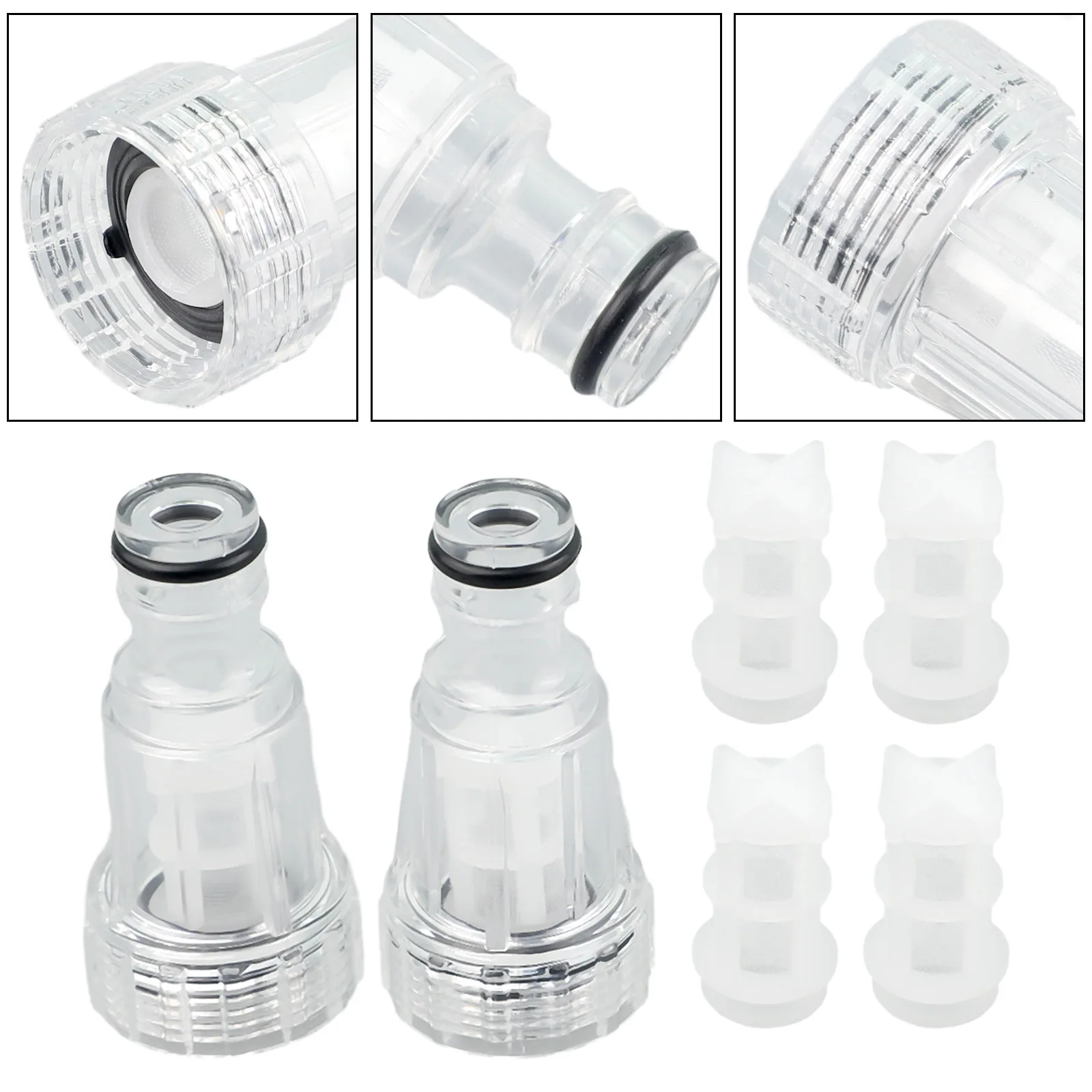 

Комплект соединительных фильтров, 2 шт. для серии K2 + 4 шт., максимальное давление 175PSI, подходит для различных задач высокого давления