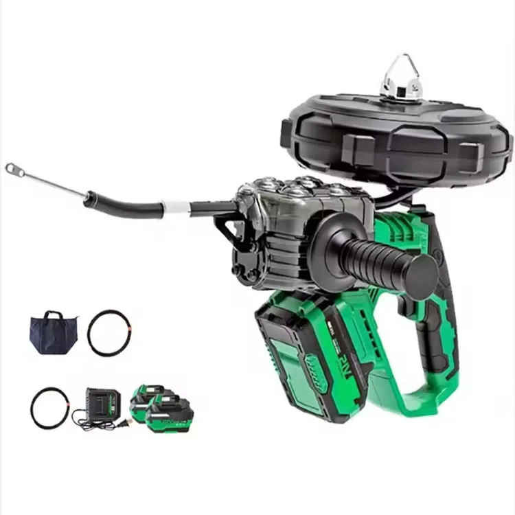 New Cordless Electrical Wire Puller Machines Threading Machine Electric Concealed Tube Threader Conduit Pipe Threader