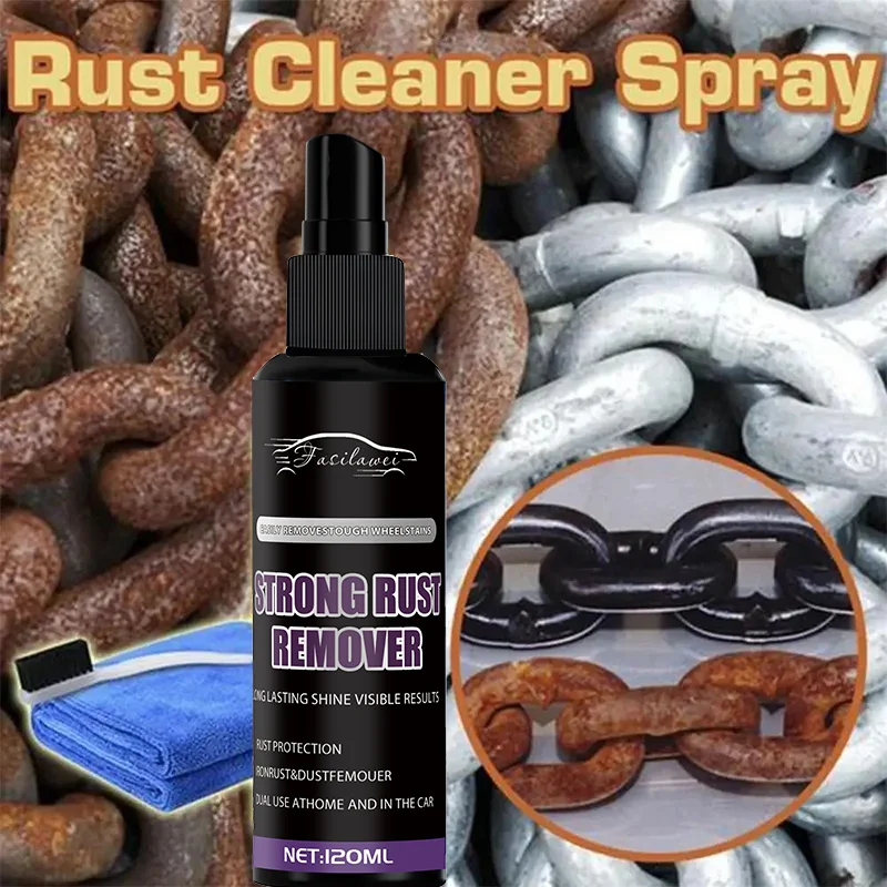 Good Multi-Purpose Strong Rust Remover - Effectively Prevents Re-Rusting After Use, Quickly Removes Rust From Boat Cabin Covers,
