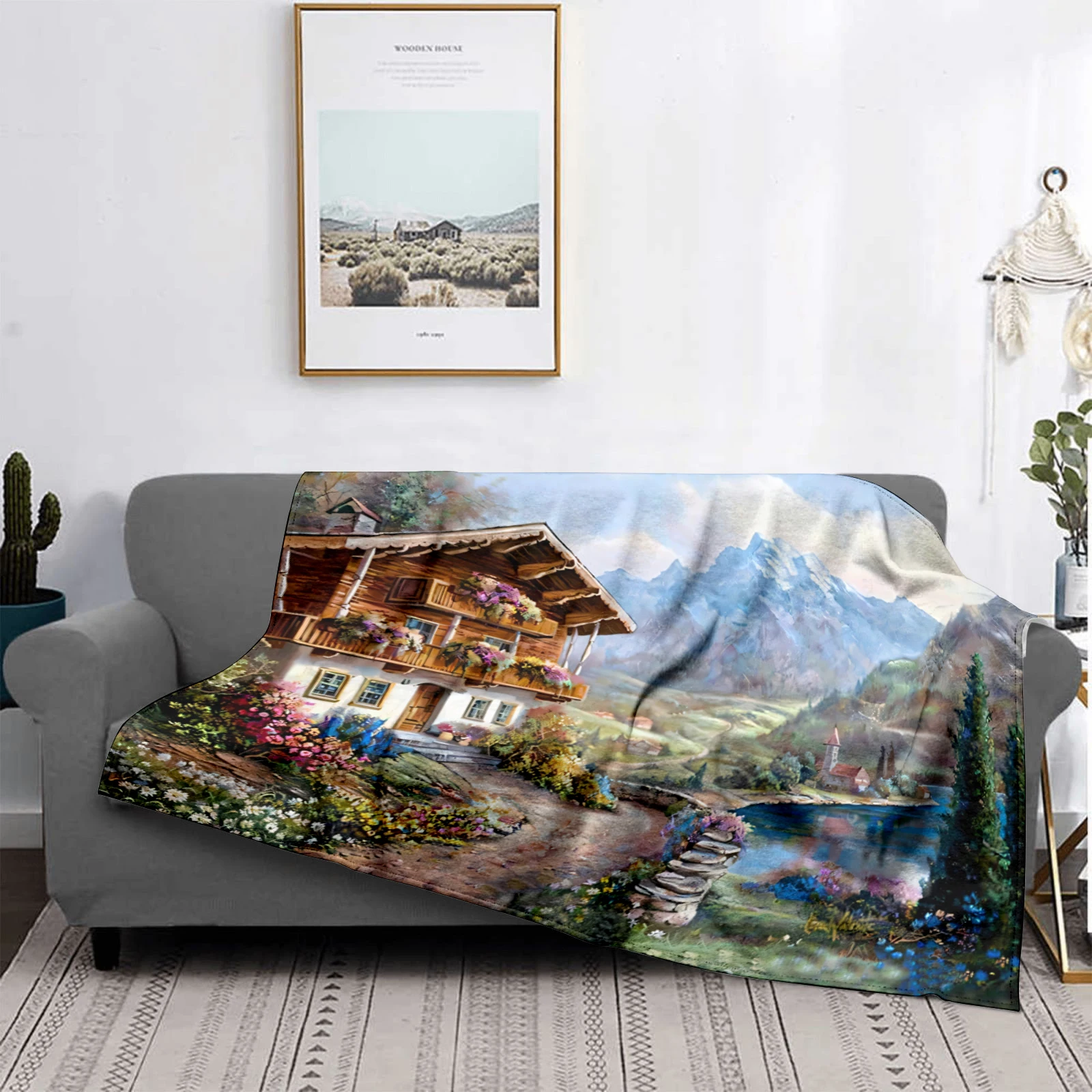 Home decoration plush Sofa blanket Colorful Animal  Bedspread on the bed anime fluffy soft blankets thick blanket for winte