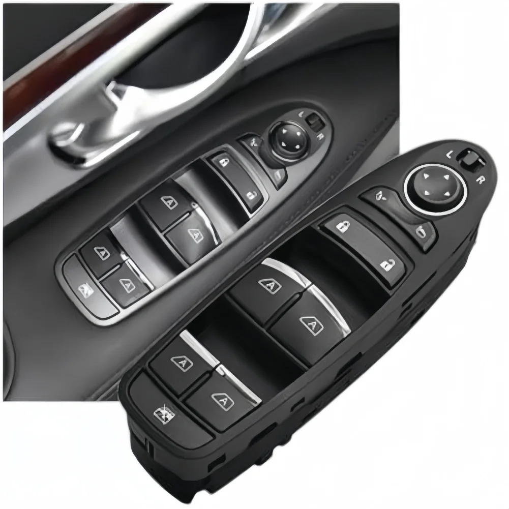 Replacement Master Window Switch 25401-4AM0A For Infiniti Q70 For Q70L 2013-20 High Sensitivity ABS Plastic Interior Car Part