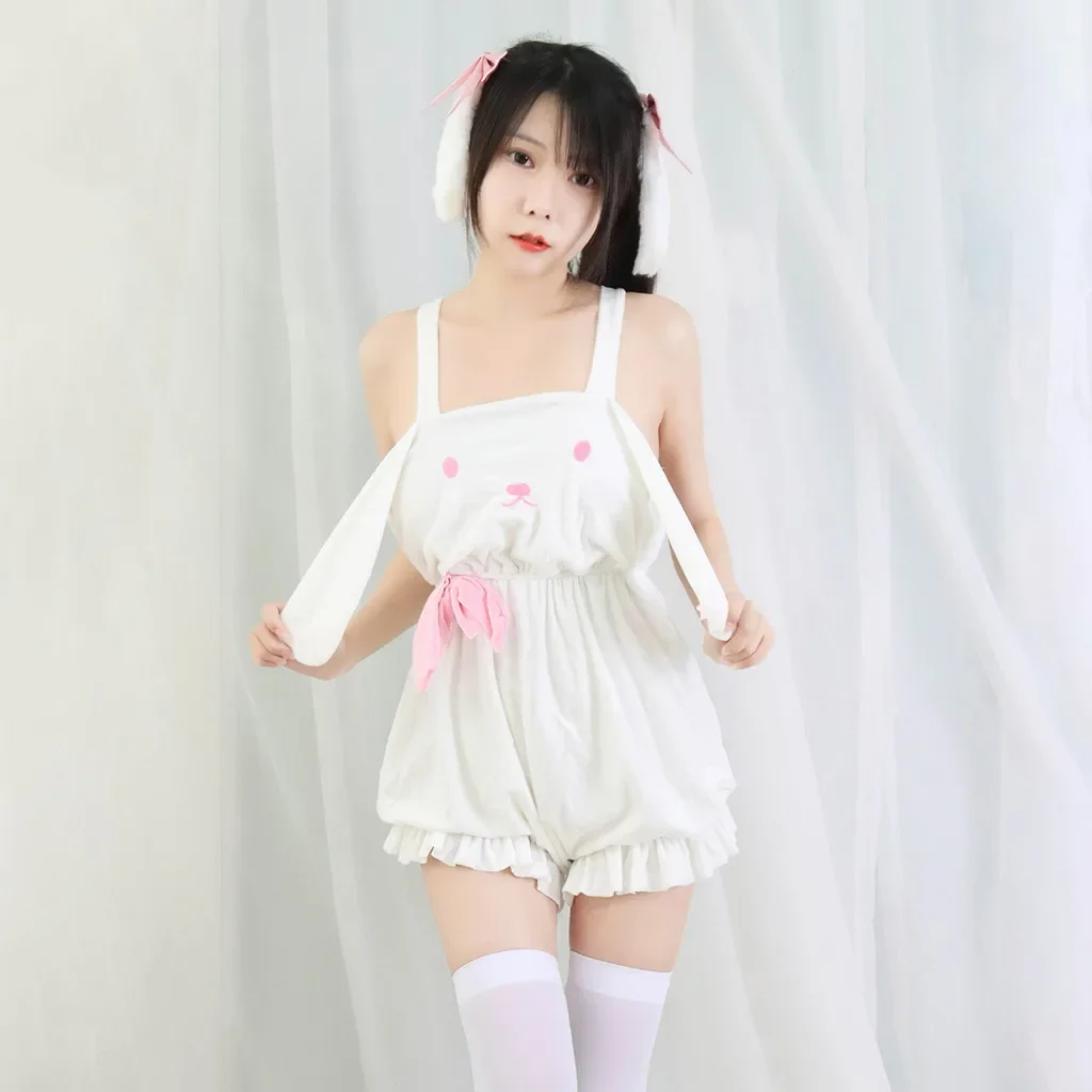 

Women Lingerie Exotic Sets Home Sleeping Nightwear One-piece Bodysuit Bunny Cosplay Role Play Uniform