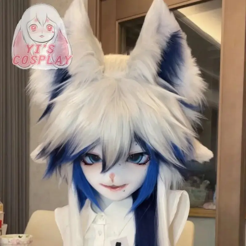 

Yis cosplay Handmade Custom Furry head Kigurumi Head Cosplay Kemono Fursuit Headsets Beast Customized Fursuit Kemono Head