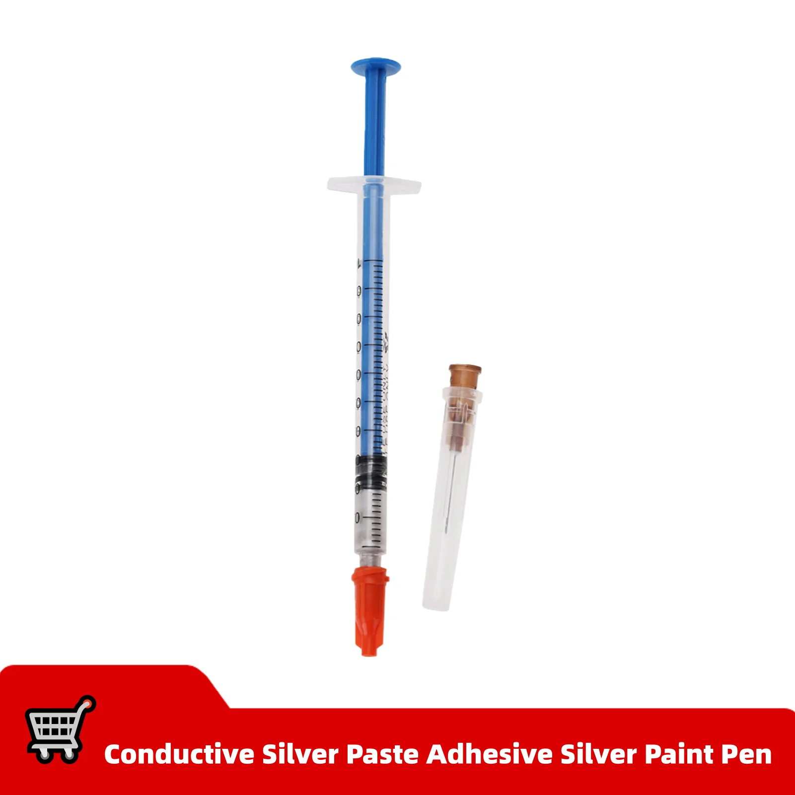 Conductive Silver Paste Conductive Silver Paste Adhesive Silver Paint Pen for Keyboard PCB Repair Conductive Silver Paint