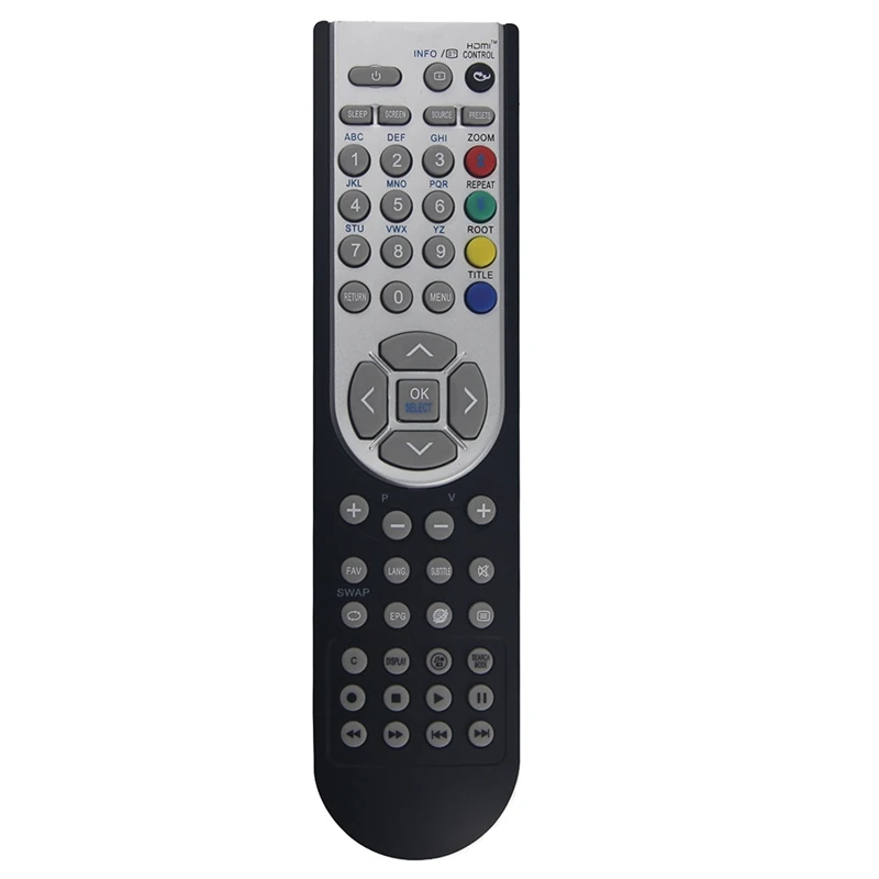 Hot TTKK RC1900 Remote Control For OKI Hitachi Alba Luxor Grundig Vestel Telefunken Bush Techwood Flinlux Akai Nevir Sanyo TV