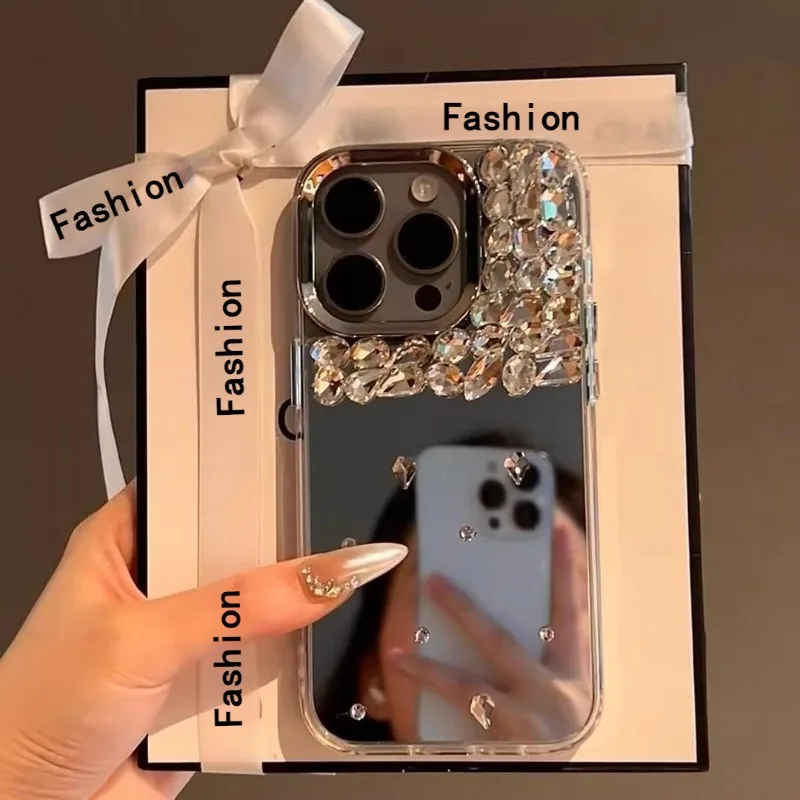 ミラーグリッターケース Xiaomi 17 Pro Max 15T Pro Poco C75 C71 C65 C61 C55 C51 C50 C40 C31用 3Dダイヤモンド輝くソフトカバー