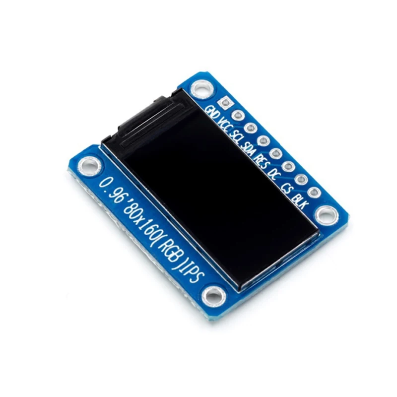 0.96 inch TFT Module Display 80*160 IPS LCD 0.96 inch ST7735 Serial Screen TFT LCD Display