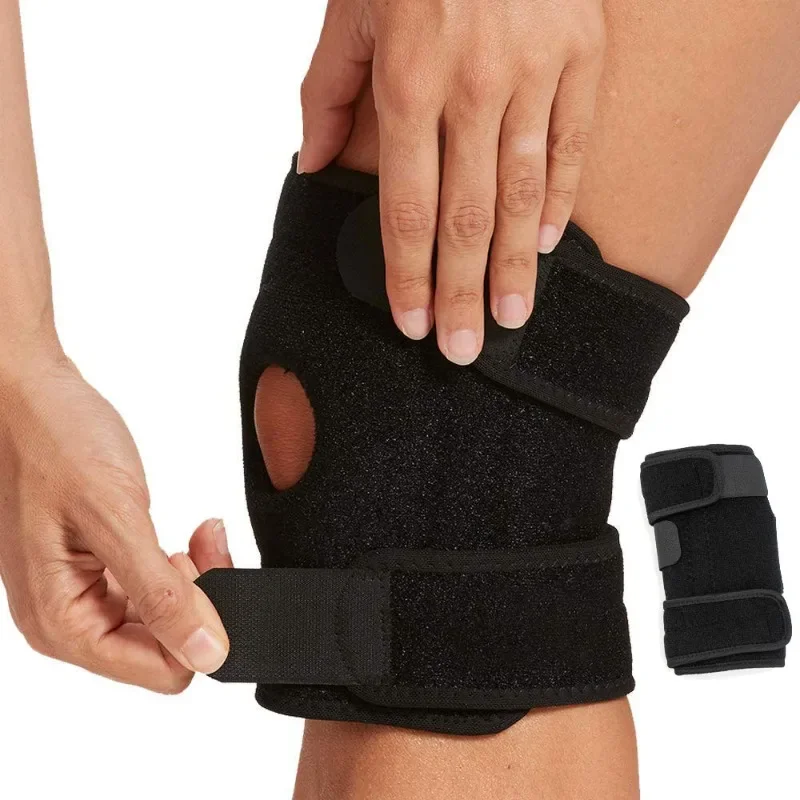 1Pcs Adjustable Sports Knee Brace Wrap Orthopedic Knee Protective Pads Safety Cushions Sport Kneepad Guard Meniscus Ligament