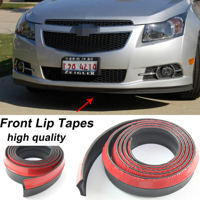 Spoiler de Borracha para Para-choque de Carro para Chevrolet SS Camaro Bumblebee Malibu XL Caprice Cavalier Agile Utility e para Chrysler 300M