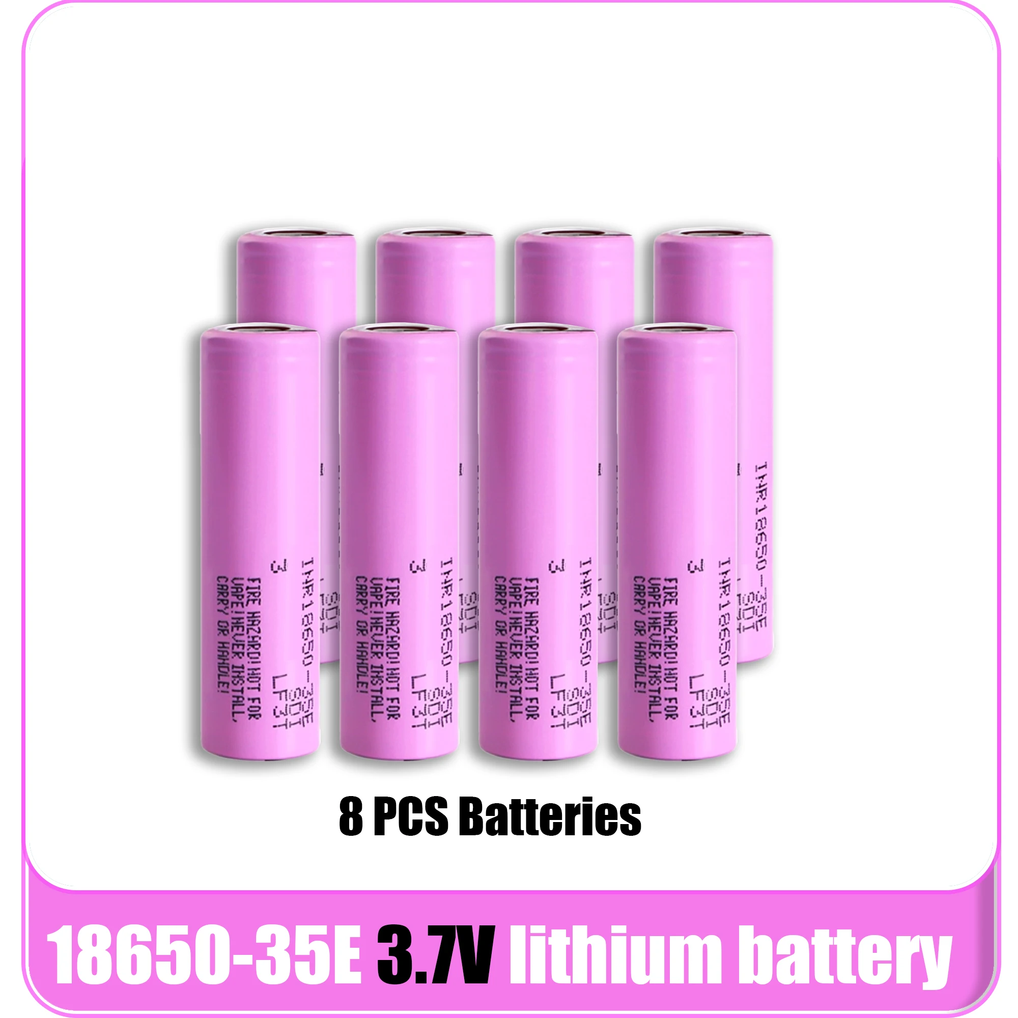 2025 حار NUEVA Batería de iones de litio قابلة للشحن الأصلي 18650 35E 3500mAh 20A descarga INR18650 3,7 فولت 3500 مللي أمبير