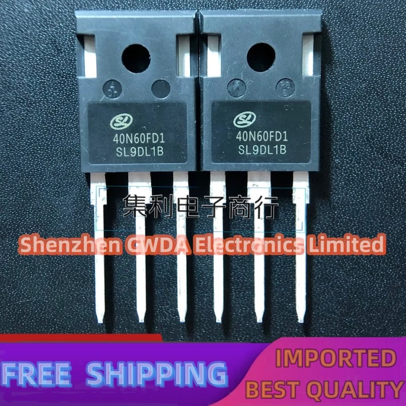 10PCS-20PCS  40N60FD1 40N60FD2 TO-247  40A 600V IGBT In Stock Can Be Purchased