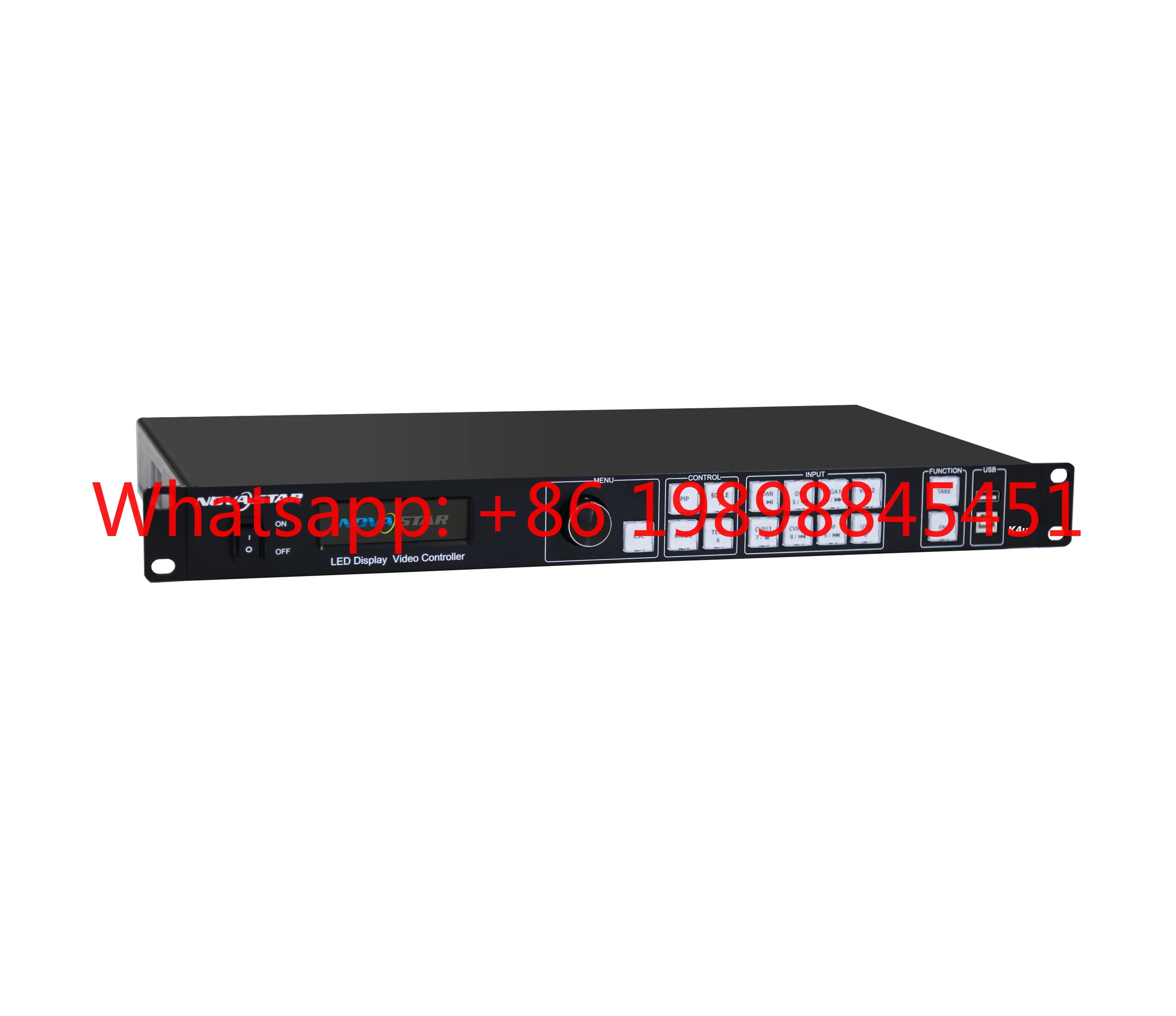 Original Novastar K4U LED Video Processor Controller 3840×1920 2.3M Pixels 4Gigabit Ports