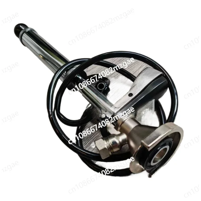 New 8-inch manual simple beater outdoor household self-use beater craft beer with pressure relief valve stall