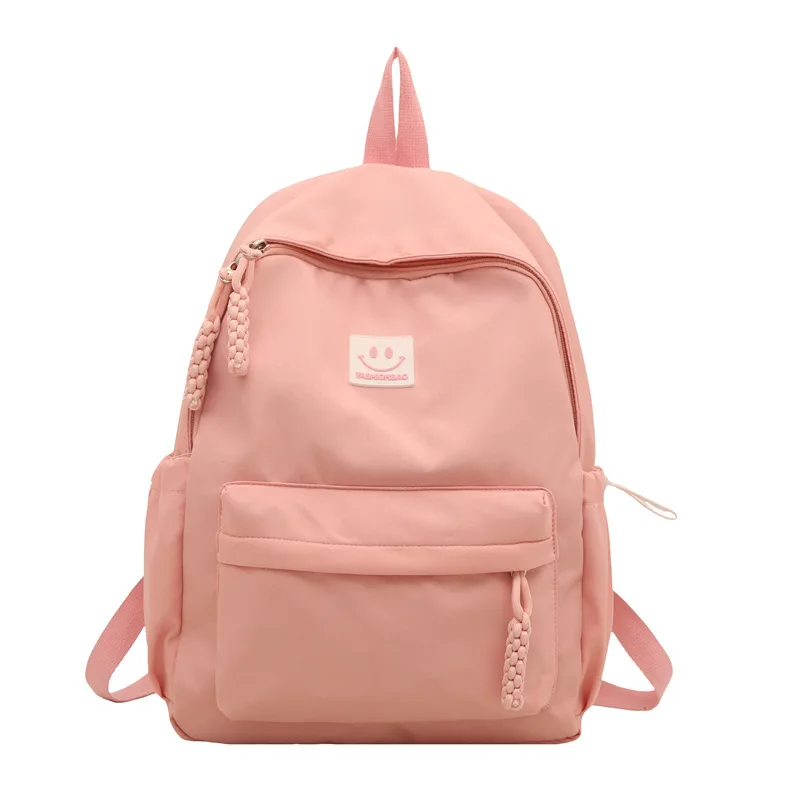 Japanese Style Soft Girl High-Value Backpack for Women, Niche Design, Simple Junior High School Student Bag, Girl's Spring Outin