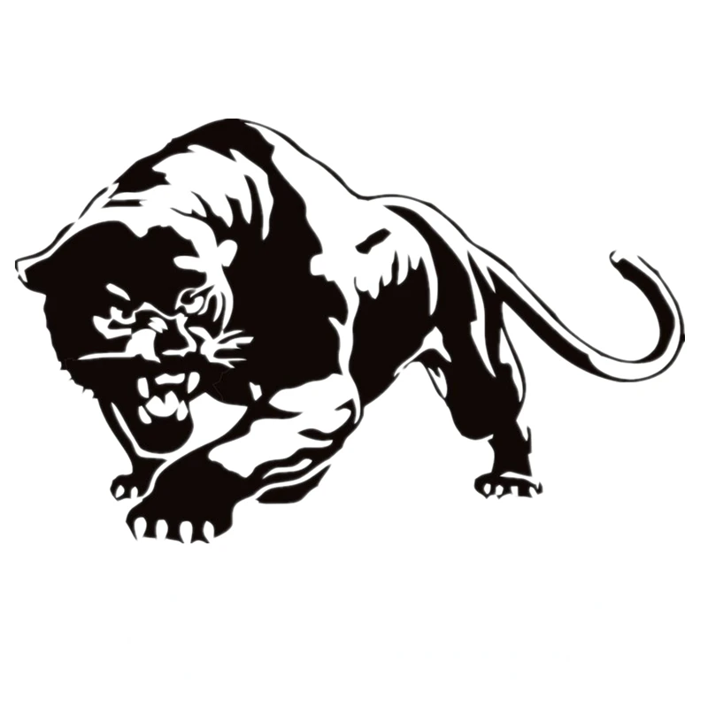 

Black leopard funny automobile sticker personalized automobile decoration creative sticker car decal