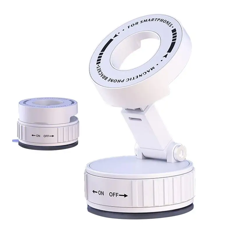 

Car Phone Holder Magnetic Auto Cell Phone Stand Foldable Smartphone Cradle For Vehicles Auto Dashboard Cellphone Stand Bracket