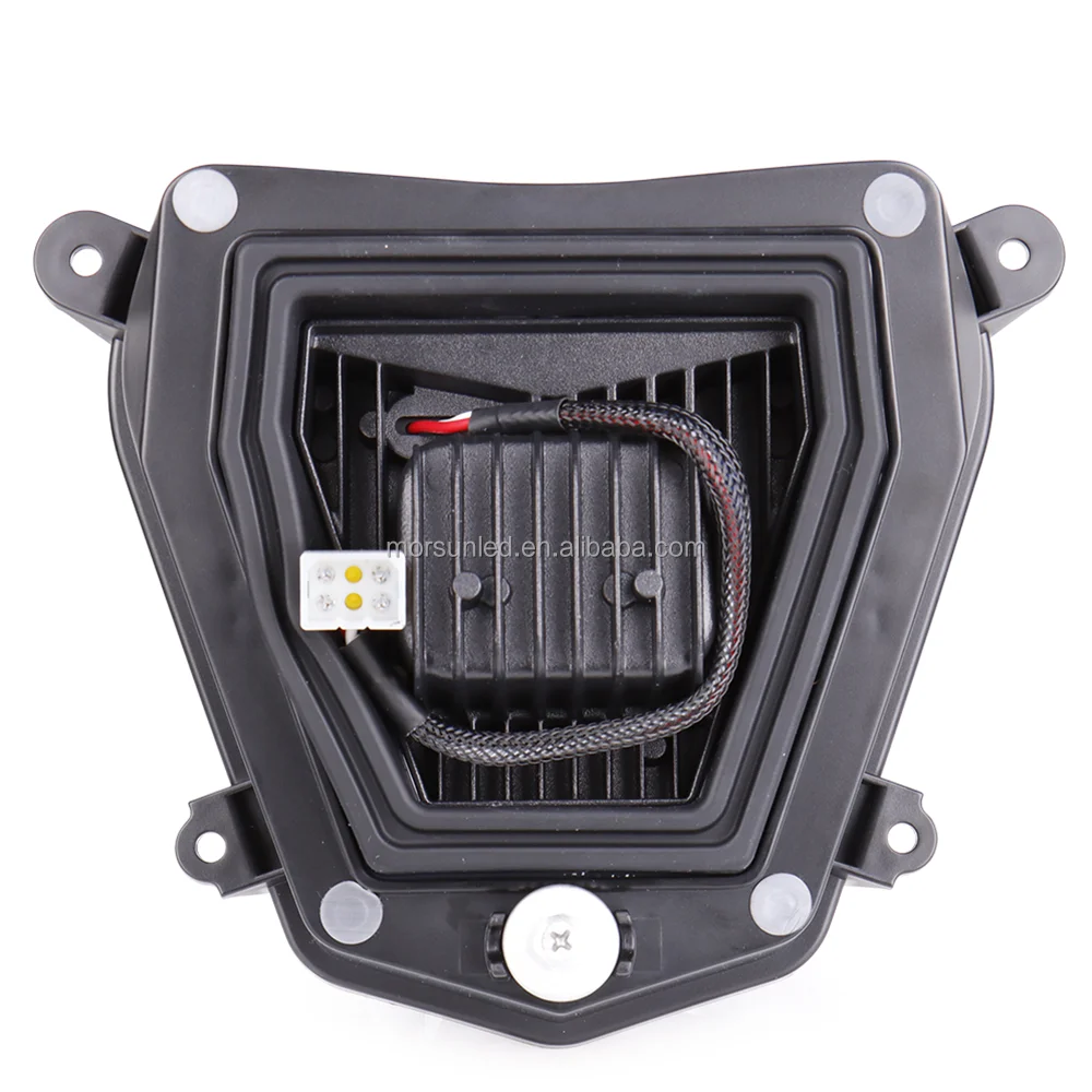 E-mark Motorcycle Led Projector Headlight for 2012-2019 Duke 690 Accessories for 2013-2017 Duke 690R Supermoto Bike Part