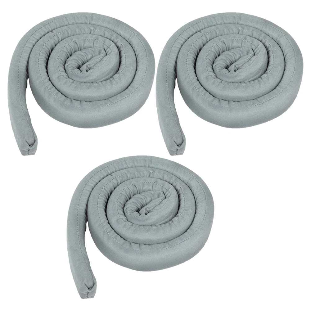 

3pcs Bed Mattress Gap Filler Soft Insert For Bed Wall Couch Space Efficient Filling Safety Protection Multiuse Support Wedge