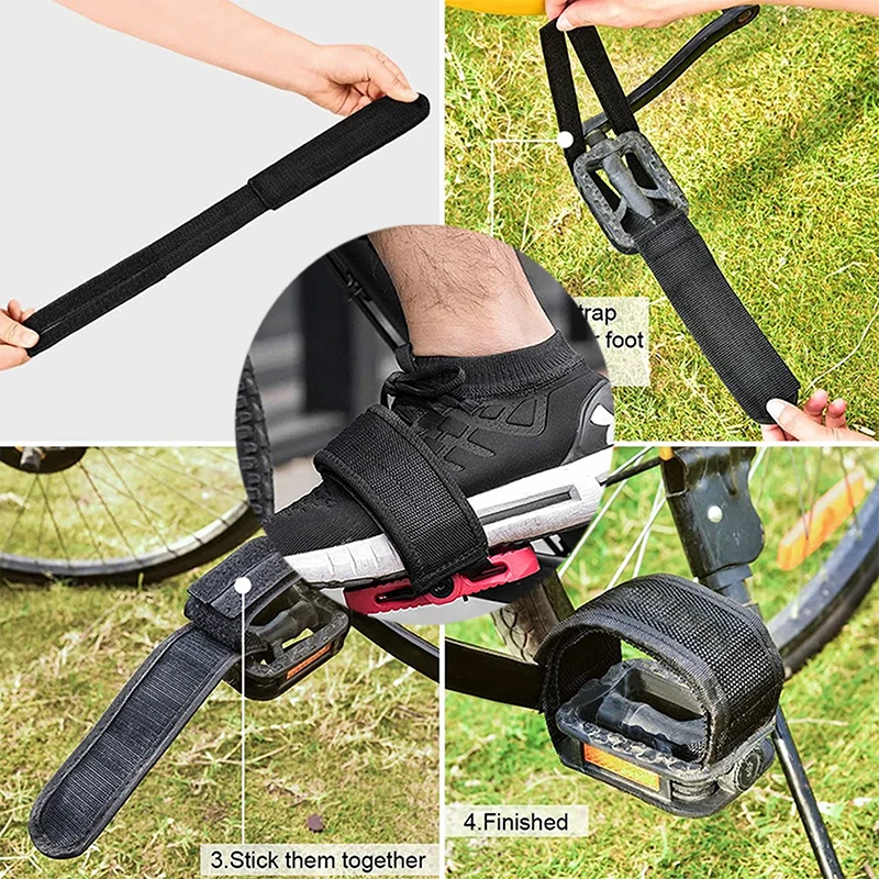 

Outdoor Bicycle Pedal Shoe Covers Fixed Ankle Strap Children's Bicycle Accessories With Mountain Bike Road Cycling