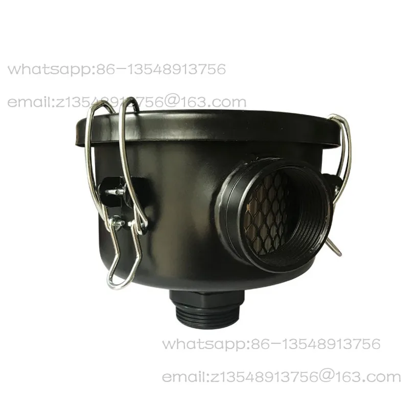 Vacuum pump dust filter suction port air filter element assembly