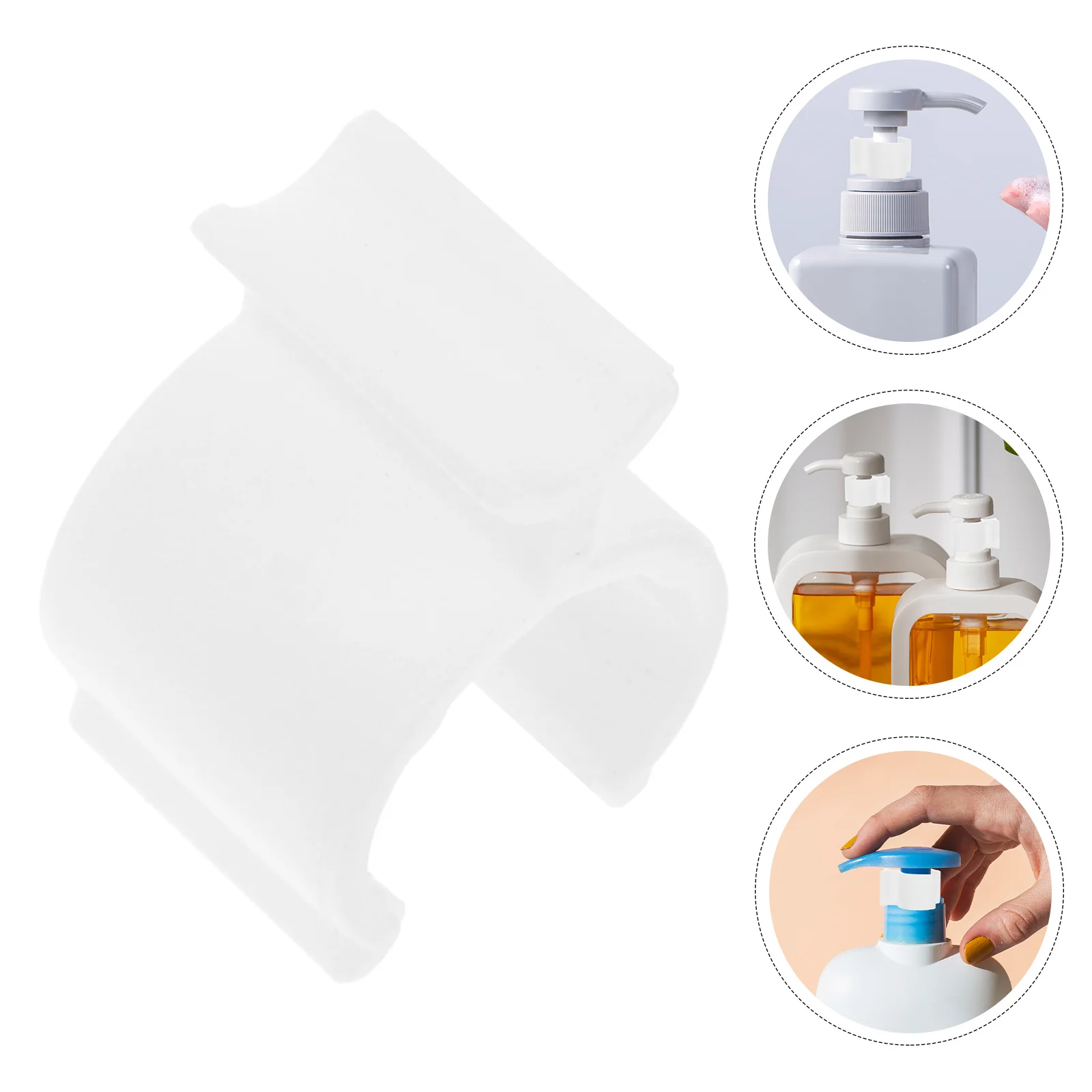 

30Pcs Leakproof Pump Head Clips Plastic Lock Buckle for Cleansing Oil Shampoo Bottle Dispenser Accessories