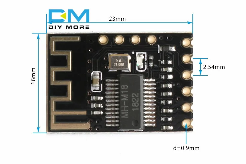 5PCS MH-MX18 MX28 MX38 Wireless Bluetooth Audio Module MP3 Decoder Board Lossy Stereo DIY Speaker Hi-Fi HIFI Module