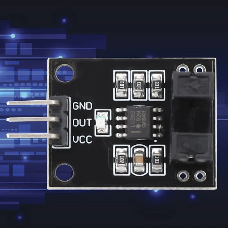 5/10PCS Photoelectric Sensor Module Counter Counting High Reliability Low Level Signal Output for Counting and Speed Measurement