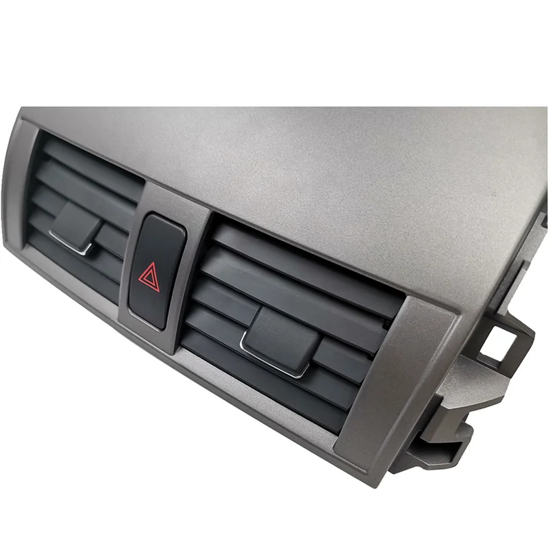 

Car Center Dash A/C Outlet Air Vent Panel With Emergency Switch For Toyota Corolla 2008-2013 55670-02160 55663-02060