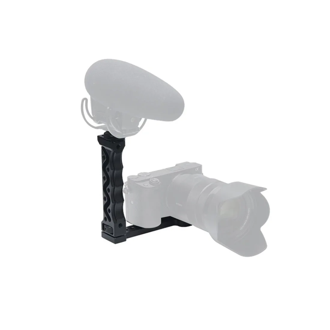 Vielseitiger Griffhalter, Halsring-Klemme, Halterung, Handstabilisator, Verlängerungsarm für Ronin S SC MOZA WeebillS Crane Gimbal – Detail 39