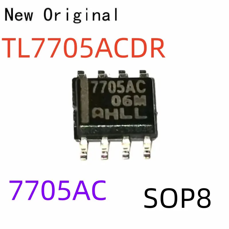 

Tl7705Acdr Sop8 New and Original Supply-Voltage Supervisors Marking Code 7705Ac