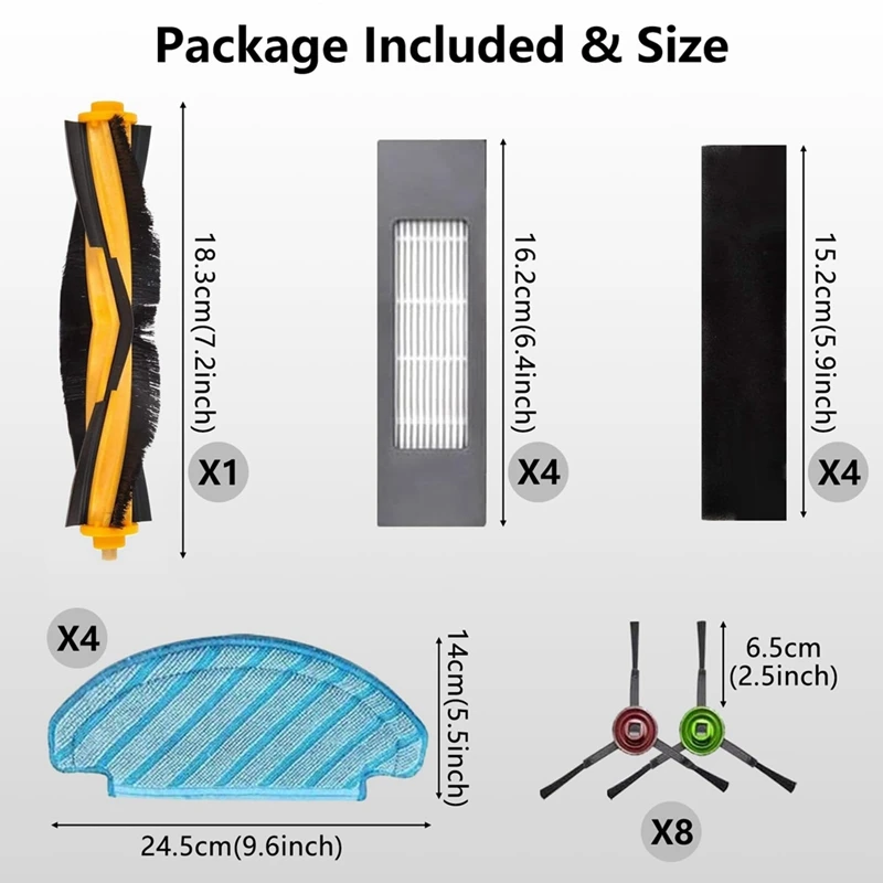 Ecovacs DEEBOT OZMO T8 AIVI T8 Max T8, remplacement pour Yeedi Vac/Yeedi Vac Station Robot Aspirateur