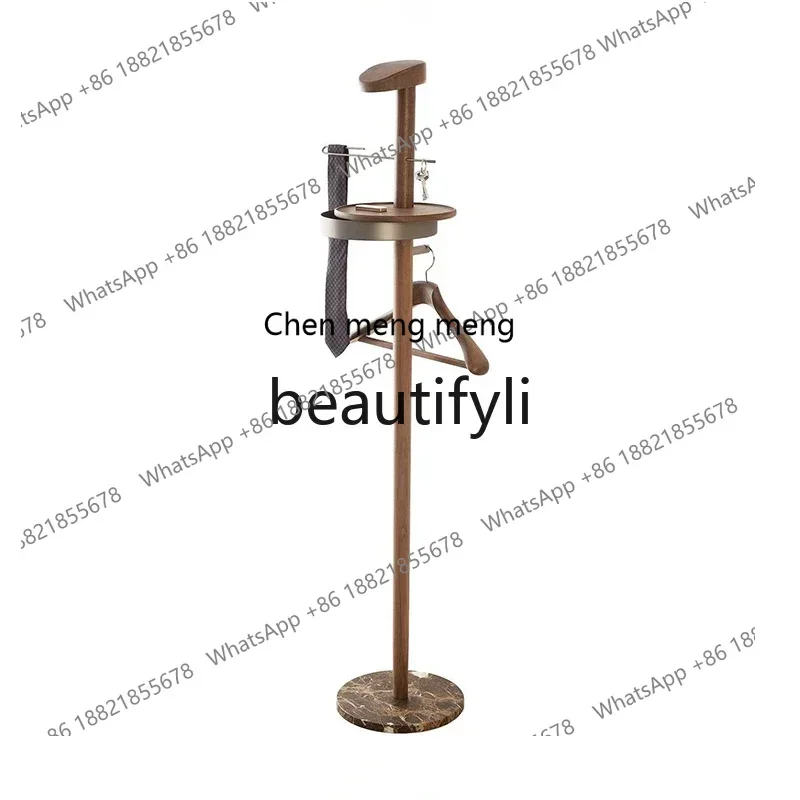 M178 CC Light luxury solid wood floor-to-ceiling coat rack, household living room hanger, store-available coat rack